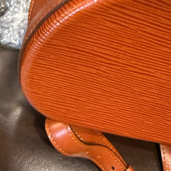 Louis Vuitton Brown Epi Leather Backpack - Picture 9 of 11